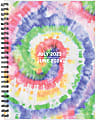 2023-2024 Willow Creek Press Academic Weekly Softcover Planner, 6-1/2” x 8-1/2”, Totally Tie-Dye, July 2023 To June 2024 