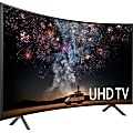 Samsung 7300 UN55RU7300F 54.6" Curved Screen Smart LED-LCD TV - 4K UHDTV - Charcoal Black - Edge LED Backlight - Alexa, Google Assistant Supported - Amazon Prime - 3840 x 2160 Resolution 1 thumbnail image