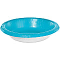 Amscan Paper Bowls, 20 Oz, Caribbean Blue, 20 Bowls Per Box, Case Of 5 Boxes 1 thumbnail image