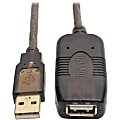 Tripp Lite USB 2.0 Active Extension Cable (USB-A M/F), 25 ft. (7.6 m) - 25 ft USB Data Transfer Cable  - U026025 1 thumbnail image