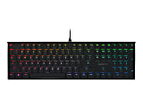CHERRY MX 10.0N RGB - Keyboard - backlit - USB - US - key switch: CHERRY MX Low Profile RGB Speed - black