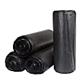 Inteplast HDPE Can Liners, 22 Microns, 38" x 60", Black, Pack Of 150 Liners 1 thumbnail image