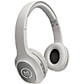 Morpheus 360 TREMORS Wireless On-Ear Headphones, Bluetooth Headset with Microphone, Bluetooth 5.0, Comfortable, HiFi Stereo, 8 Hour Playtime, White/Grey HP4500W - Stereo - Wired/Wireless - Bluetooth - 32 Ohm - White, Silver