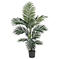Nearly Natural 4'H Silk Kentia Palm Tree, Green