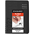 AT-A-GLANCE® Contemporary 2027 Weekly Monthly Planner, Charcoal, Small, 5" x 8" 1 thumbnail image