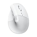 Logitech Lift Vertical Ergonomic Mouse (Off-white) - Optical - Wireless - Bluetooth/Radio Frequency - Off White - USB - 4000 dpi - Scroll Wheel - 6 Button(s) - Small/Medium Hand/Palm Size - Right-handed