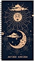 2023-2024 Willow Creek Press Academic Weekly/Monthly Spiral Planner, 4” x 6-1/2”, Celestial Soul, July 2023 To June 2024  1 thumbnail image