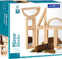 Guidecraft USA Mirror Blocks, Natural, Pack Of 10 Blocks 1 thumbnail image