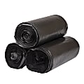Inteplast LLDPE Can Liners, 1.6 mil, 40" x 46", Black, Pack Of 100 Liners 1 thumbnail image