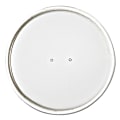 Dart® Paper Lids For 32-Oz Food Containers, 4 5/8", White, 25 Lids Per Bag, Case Of 20 Bags 1 thumbnail image