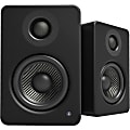 Kanto YU2MB 2.0 Speaker System - 50 W RMS - Matte Black - Stand Mountable - Desktop - 80 Hz to 20 kHz - USB - 1 Pack 1 thumbnail image