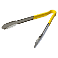 Dura-Kool™ Tongs, 12", Yellow, Pack Of 12 1 thumbnail image