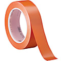 3M™ 471 Vinyl Tape, 3" Core, 1" x 36 Yd., Orange, Case Of 36 1 thumbnail image