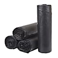 Inteplast HDPE Can Liners, 19 Microns, 40" x 48", Black, Pack Of 200 Liners 1 thumbnail image
