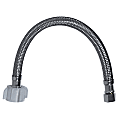 Certified Appliance Accessories® Braided Stainless-Steel Toilet Supply Line, 3/8" Female Compression x 7/8" Female Ballcock, 16", TC16 1 thumbnail image