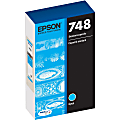 Epson DURABrite Pro 748 Original Standard Yield Inkjet Ink Cartridge - Cyan - 1 Each - 1500 Pages 1 thumbnail image