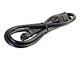 C2G 6ft 14AWG 250 Volt Power Cord (IEC C14 to IEC C15) - Power cable - IEC 60320 C15 to IEC 60320 C14 - AC 250 V - 6 ft - black 1 thumbnail image