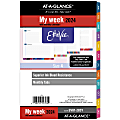 AT-A-GLANCE® EttaVee Weekly/Monthly Loose-Leaf Planner Refill Pages, 5-1/2" x 8-1/2", January to December 2024, EV81-285Y