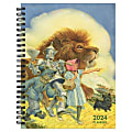 2024 TF Publishing Medium Weekly/Monthly Planner, 6-1/2" x 8", Wizard of Oz, January to December