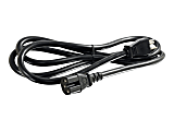 C2G 6ft 14AWG 125 Volt Power Cord (NEMA 5-15P to IEC C15) - Power cable - IEC 60320 C15 to NEMA 5-15P - AC 110 V - 6 ft - black