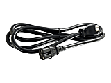 C2G 6ft 14AWG 125 Volt Power Cord (NEMA 5-15P to IEC C15) - Power cable - IEC 60320 C15 to NEMA 5-15P - AC 110 V - 6 ft - black 1 thumbnail image