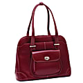 McKleinUSA AVON 96656 Red Leather Ladies' Briefcase