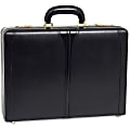 McKleinUSA Turner Leather Attache Case, Black