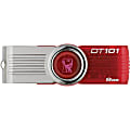 Kingston® DataTraveler® 101 USB 2.0 Flash Drive, 8GB 1 thumbnail image