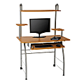 Brenton Studio® Zillope II Computer Desk, Honey Maple
