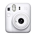 Fujifilm Instax Mini 12 Instant Film Camera With Lens, Clay White 1 thumbnail image