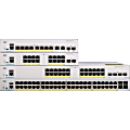 Cisco Catalyst C1000-16P Ethernet Switch - 16 Ports - Manageable - 2 Layer Supported - Modular - 2 SFP Slots - C100016P2GL 1 thumbnail image