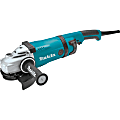 Makita Corded Angle Grinder With AC/DC Switch, 9", Blue