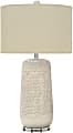 Monarch Specialties Brooks Table Lamp, 31"H, Cream Base/Beige Shade