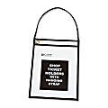 C-Line Stitched Shop Ticket Holders, 9" x 12", Clear, Box Of 15 1 thumbnail image