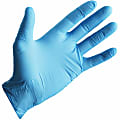 BLUZEN Nitrile Exam Gloves - 5 mil Thickness - Large Size - Nitrile - Blue - Comfortable -  - MNIT103LCT 1 thumbnail image