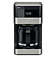 Braun BrewSense 12-Cup Programmable Coffeemaker, Black/Stainless 1 thumbnail image