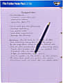 IdeaStream Find It File Folder Notepad, Letter Size, Lavender, Pack Of 12 Folders 1 thumbnail image