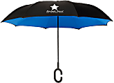 Custom Unbelievabrella Solid Umbrella, 48”W x 33”D