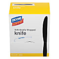 Dixie® Grab'N Go™ Knives, Black, 90 Per Box, Pack Of 6 Boxes