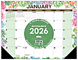 2026 Willow Creek Press Desk Pad Calendar, 22" x 17", Succulents, January To December, 57285 1 thumbnail image