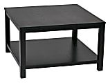 Ave Six Merge Coffee Table, Square, Black 1 thumbnail image