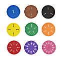 Office Depot® Brand Magnetic Fraction Circles, Assorted Colors, Pre-K, Set Of 51 Circles 1 thumbnail image
