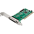 SYBA Multimedia 2 DB-25 Parallel Printer Ports (LPT1) PCI Controller Card, Netmos 9865 Chipset - Plug-in Card - PCI - PC