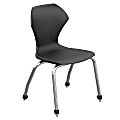 Marco Group™ Apex™ Series Stacking Chairs, 18-Inch, Black/Chrome, Set Of 4 1 thumbnail image