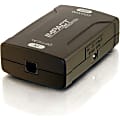 C2G Optical to Coaxial Digital Audio Converter - 1 x Toslink Digital Audio Female - 1 x RCA Audio Female - Silver 1 thumbnail image