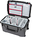 SKB Cases iSeries Protective Electronics Case With Deep Padded Dividers And Lid Organizer, 22" x 13" x 11-3/4", Black 1 thumbnail image