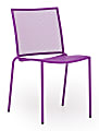 Zuo® Outdoor Repulse Bay Guest Chair, 31 1/2"H x 16 1/2"W x 19 7/10"D, Purple