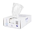 Inteplast LLDPE Ice Bucket Liners, 0.5 mil, 6"H x 6"W x 12"D, Natural, Pack Of 1,000 Liners