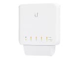 Ubiquiti UniFi Switch USW-FLEX - Switch - managed - 4 x 10/100/1000 (PoE) + 1 x 10/100/1000 (PoE) - wall-mountable, pole-mountable - PoE (46 W) 1 thumbnail image