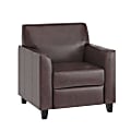 Flash Furniture Hercules Diplomat LeatherSoft™ Faux Leather Chair, Brown 1 thumbnail image